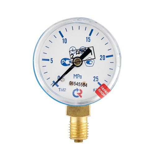 Манометр с поверкой 25,0 МПа, кислород по ценам производителя в Краснодаре с доставкой по всей России