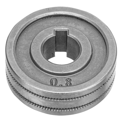 Подающий ролик, зубчатый профиль под флюсовую проволоку 0,8-1мм, 2 шт Denzel купить в Москве с доставкой по всей России | ProtosMarket.ru