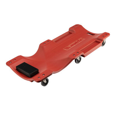 Лежак ремонтный на шести колесах, 1000 х 475 х 128 мм, пластиковый Matrix по ценам производителя в Краснодаре с доставкой по всей России