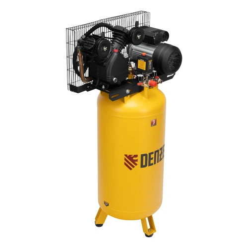 Компрессор воздушный BCV2200/100V, ременный привод , 2.3 кВт, 100 литров, 440 л/мин Denzel по ценам производителя в Краснодаре с доставкой по всей России