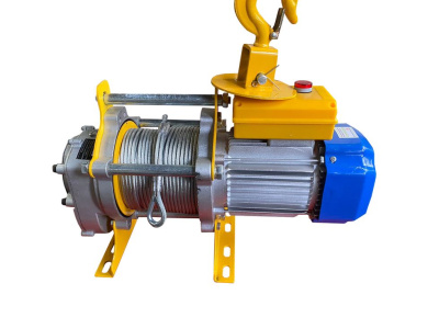 Лебедка электрическая  300/600кг  60/30м с канатом 220В 24м/мин алюминиевый корпус TOR KCD (TSA) по ценам производителя в Краснодаре с доставкой по всей России