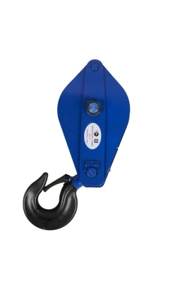 Блок монтажный однорольный с крюком TOR 2 т с откидной щекой (S) по ценам производителя в Краснодаре с доставкой по всей России