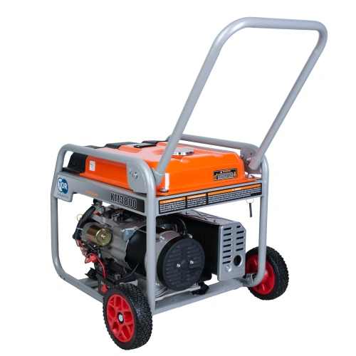 Генератор бензиновый 2,5 кВт 220В 16 л с электростартером и колесами TOR KM3800H по ценам производителя в Краснодаре с доставкой по всей России