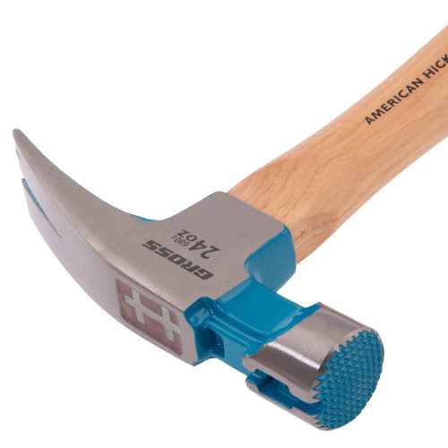 Молоток-гвоздодер, 680 г, угол 75, магнит, обрезиненная рукоятка AMERICAN HICKORY GROSS по ценам производителя в Краснодаре с доставкой по всей России