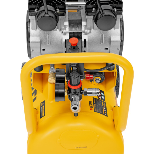 Компрессор безмасляный, малошумный DLS 2200/50, 2200 Вт, 2x1100, 50 л, 380 л/мин Denzel по ценам производителя в Краснодаре с доставкой по всей России