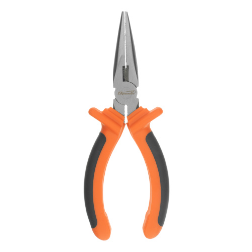 Длинногубцы прямые Comfort, 160 мм ,шлифованные, двухкомпонентные рукоятки Sparta по ценам производителя в Краснодаре с доставкой по всей России