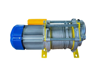 Лебедка электрическая  300/600кг  60/30м с канатом 380В 24м/мин алюминиевый корпус TOR KCD (TSA) купить в Москве с доставкой по всей России | ProtosMarket.ru