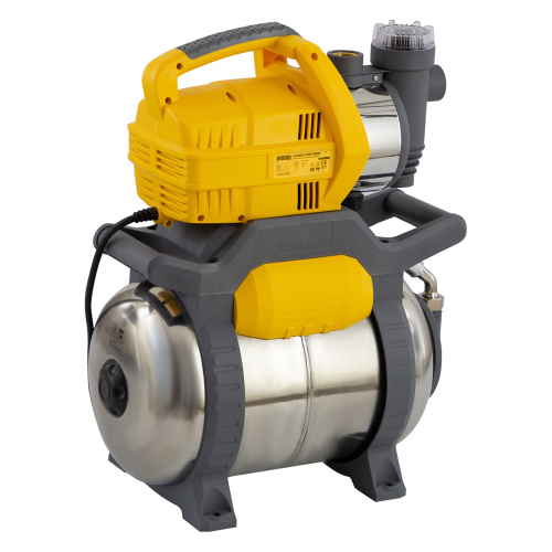 Насосная станция PSХ950X, Х-Pro, 950 Вт, 3300 л/ч, ресивер 24 л, подъем 38 м, нержавейка Denzel по ценам производителя в Краснодаре с доставкой по всей России