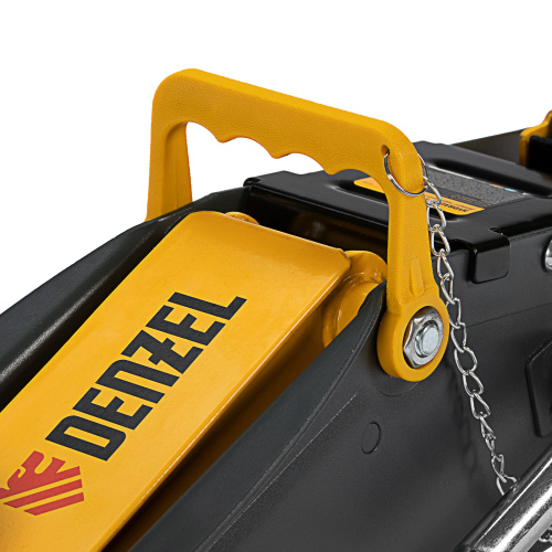 Домкрат гидравлический подкатной с фиксатором, 2,8 т, 135-385 мм, в кейсе Denzel по ценам производителя в Краснодаре с доставкой по всей России