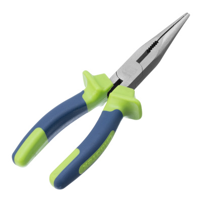 Длинногубцы прямые, 180 мм, двухкомпонентные рукоятки Сибртех по ценам производителя в Краснодаре с доставкой по всей России