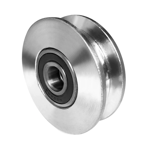 Шкив ролик д.100 мм с подшипниками для протяжки троса НН по ценам производителя в Краснодаре с доставкой по всей России