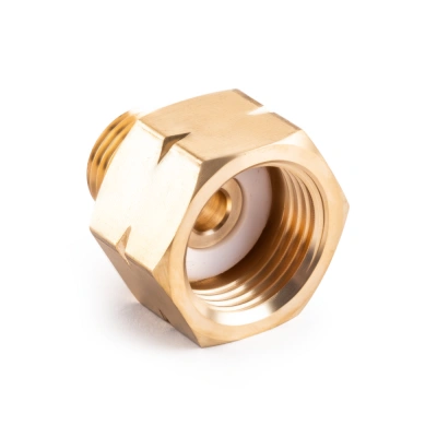 Переходник для больших  газовых баллонов W21,8LH-M16*1.5 "папа" (в блистере) по ценам производителя в Краснодаре с доставкой по всей России