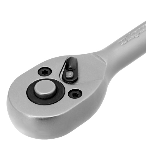 Ключ-трещотка 3/8", 45 зубьев, с быстрым сбросом, матовый хром Сибртех по ценам производителя в Краснодаре с доставкой по всей России