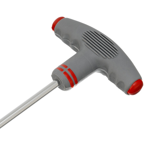 Отвертка с Т-образной эргономичной ручкой и набором бит, 11 шт, CrV Matrix по ценам производителя в Краснодаре с доставкой по всей России