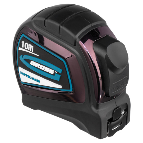 Рулетка "Doppelhaken",10 м x 25 мм,двухсторонний зацеп,Нейлон,двусторонняя шкала,автоматическая фиксация Gross по ценам производителя в Краснодаре с доставкой по всей России