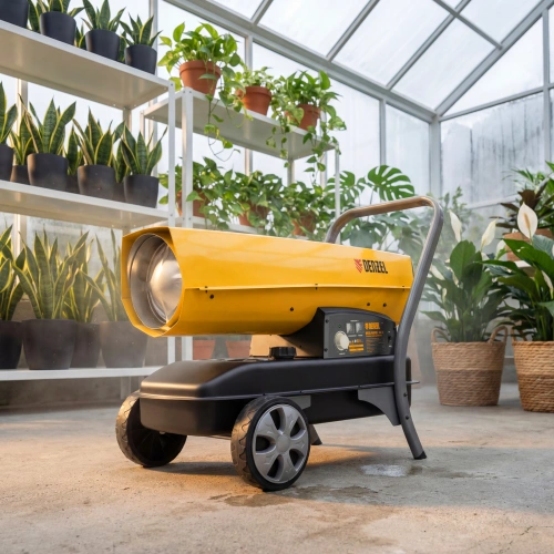 Дизельная тепловая пушка DHG-45i, 45 кВт, 1000 м3/ч, прямой нагрев, электронный термостат Denzel по ценам производителя в Краснодаре с доставкой по всей России