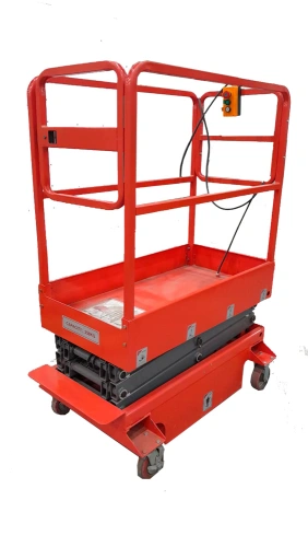 Подъемник ножничный передвижной 240 кг 3/5 м TOR GTJY DC аккумуляторный по ценам производителя в Краснодаре с доставкой по всей России