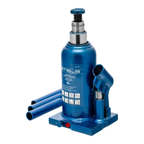 Домкрат гидравлический бутылочный телескопический, 6 т, h подъема 190-480 мм Stels по ценам производителя в Краснодаре с доставкой по всей России
