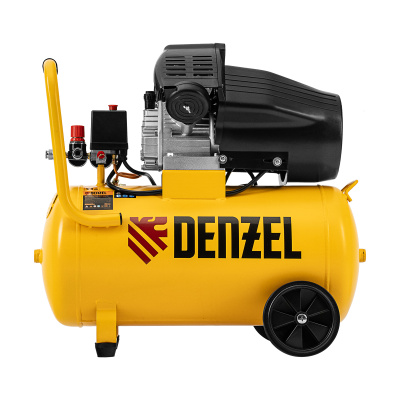 Компрессор воздушный прям. привод DCV1800/50, 1,8 кВт, 50 литров, 320 л/мин Denzel по ценам производителя в Краснодаре с доставкой по всей России