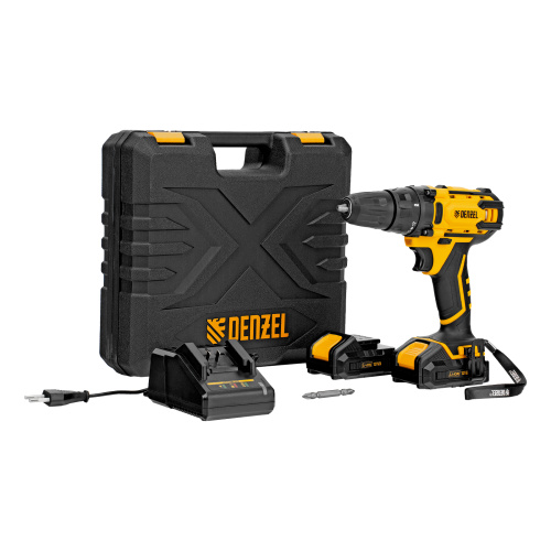 Дрель-шуруповерт аккумуляторная CDL-12-02BM, Li-Ion, 12 В, 2 акк. Denzel по ценам производителя в Краснодаре с доставкой по всей России