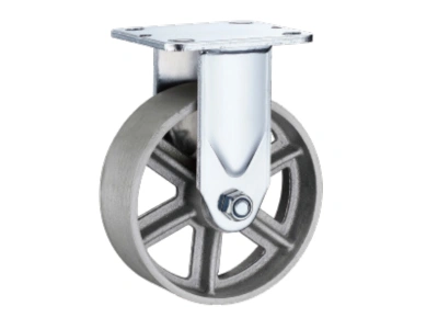 Колесо большегрузное неповоротное FCS 80 200 мм чугунное (F) купить в Москве с доставкой по всей России | ProtosMarket.ru