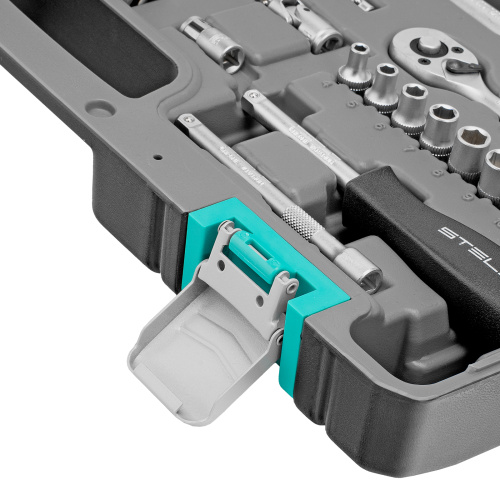 Набор инструментов, 1/2", 1/4", CrV, пластиковый кейс 88 предметов Stels по ценам производителя в Краснодаре с доставкой по всей России