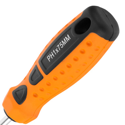 Отвертка "Point", PH1 х 75 мм, CS, двухкомпонентная рукоятка Sparta по ценам производителя в Краснодаре с доставкой по всей России