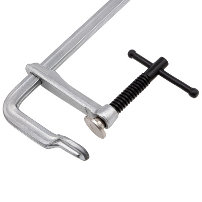 Струбцина F-образная, 100x600мм, кованая Denzel по ценам производителя в Краснодаре с доставкой по всей России