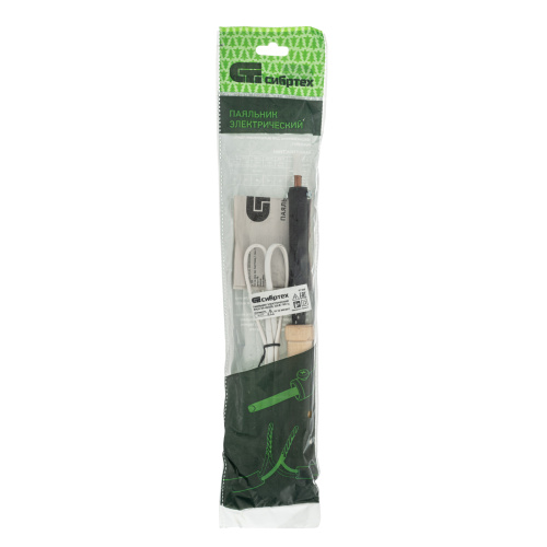 Паяльник электрический ЭПСН-03-65/220, деревянная ручка, Сибртех по ценам производителя в Краснодаре с доставкой по всей России