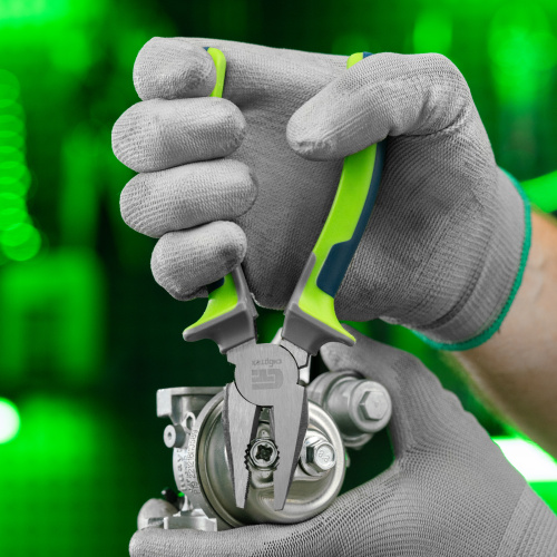 Плоскогубцы комбинированные, 160 мм, фосфатирование, трехкомпонентные рукоятки Сибртех по ценам производителя в Краснодаре с доставкой по всей России