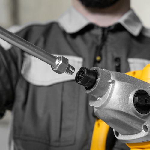 Насадка для миксера, для тяжелых растворов, 120 х 590 мм, оцинкованная, хвостовик резьба М14 Сибртех по ценам производителя в Краснодаре с доставкой по всей России