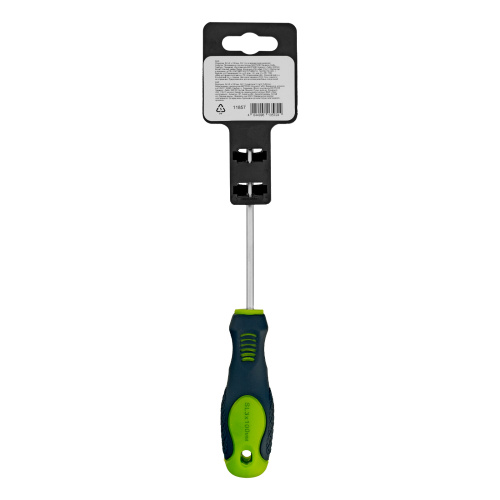 Отвертка, SL3 х 100 мм, CrV, двухкомпонентная рукоятка Сибртех по ценам производителя в Краснодаре с доставкой по всей России