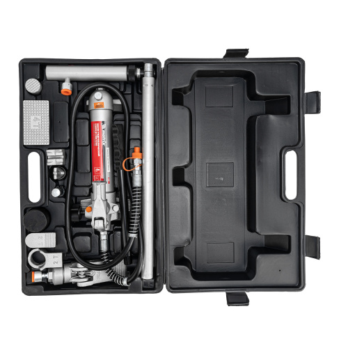 Растяжка гидравлическая, 4 т, набор из 17 предметов, 7 сменных насадок, в пластиковом кейсе Matrix по ценам производителя в Краснодаре с доставкой по всей России