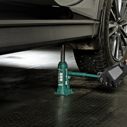 Домкрат гидравлический бутылочный, 3 т, 180-320 мм, в пласт. кейсе Сибртех по ценам производителя в Краснодаре с доставкой по всей России