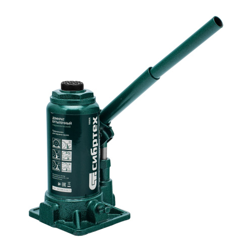 Домкрат гидравлический бутылочный, 8 т, 180-350 мм Сибртех по ценам производителя в Краснодаре с доставкой по всей России