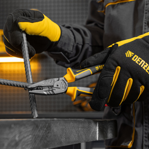 Плоскогубцы комбинированные 205 мм, трехкомпонентные рукоятки Denzel по ценам производителя в Краснодаре с доставкой по всей России