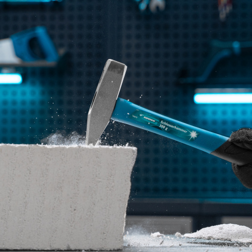 Молоток слесарный, 300 г, квадратный боек, фибергласовая обрезиненная рукоятка Gross по ценам производителя в Краснодаре с доставкой по всей России