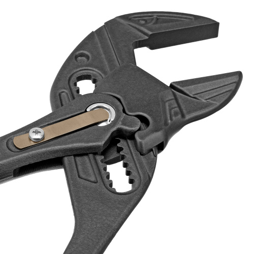 Клещи переставные, кнопочный механизм, обливные рукоятки, сантехнические, 250 мм Denzel по ценам производителя в Краснодаре с доставкой по всей России