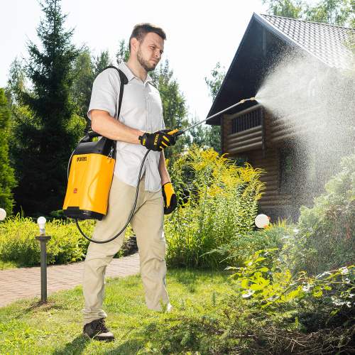 Опрыскиватель аккумуляторный D-8LI, 8 л, 12 В, 2 Ач Denzel по ценам производителя в Краснодаре с доставкой по всей России