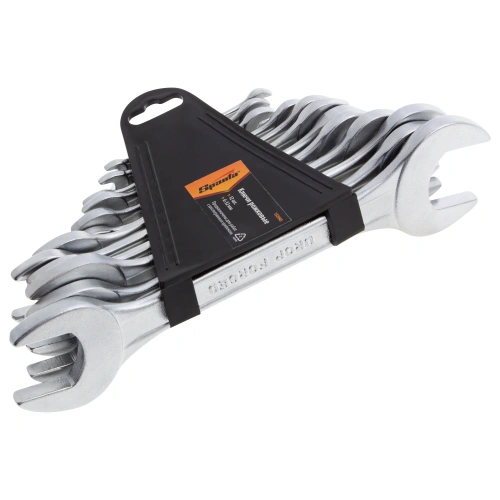 Набор ключей рожковых, 6 х 32 мм, 12 шт, хромированные Sparta по ценам производителя в Краснодаре с доставкой по всей России