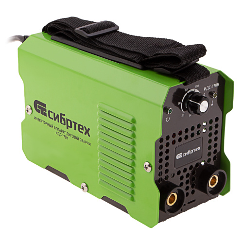Инверторный аппарат дуговой сварки ИДС-170K, 170 А, ПВ 80%, диаметр электрода 1,6-3,2 мм Сибртех по ценам производителя в Краснодаре с доставкой по всей России