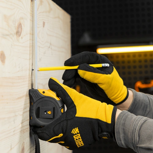 Рулетка 5м х 25мм, обрезиненный корпус, автоматическая фиксация Denzel по ценам производителя в Краснодаре с доставкой по всей России