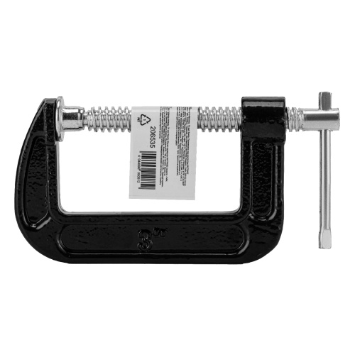 Струбцина G-образная, 75 мм Sparta по ценам производителя в Краснодаре с доставкой по всей России