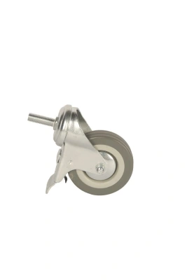 Колесо аппаратное поворотное SCtgb 93 75 мм с болтом и тормозом (F) по ценам производителя в Краснодаре с доставкой по всей России