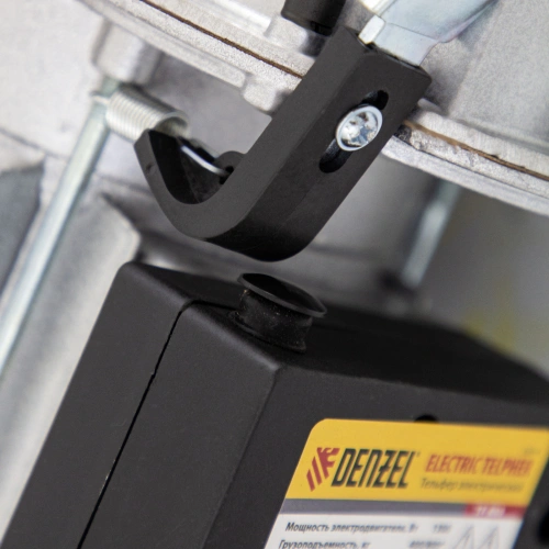 Тельфер электрический TF-800, 0.8 т, 1300 Вт, высота 12 м, 8 м/мин Denzel по ценам производителя в Краснодаре с доставкой по всей России