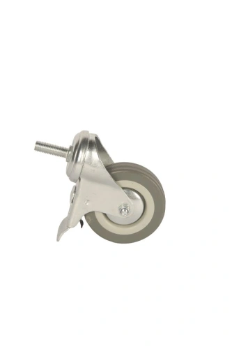 Колесо аппаратное поворотное SCtgb 93 75 мм с болтом и тормозом (F) по ценам производителя в Краснодаре с доставкой по всей России