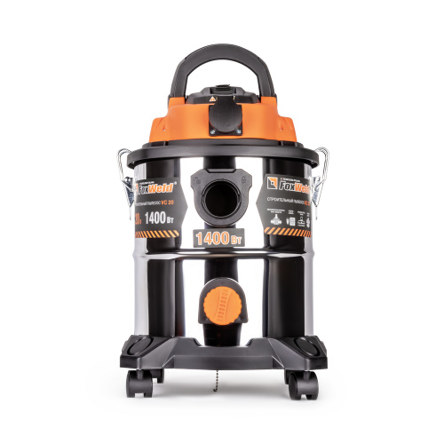 Строительный пылесос FoxWeld VC 20 купить в Москве с доставкой по всей России | ProtosMarket.ru