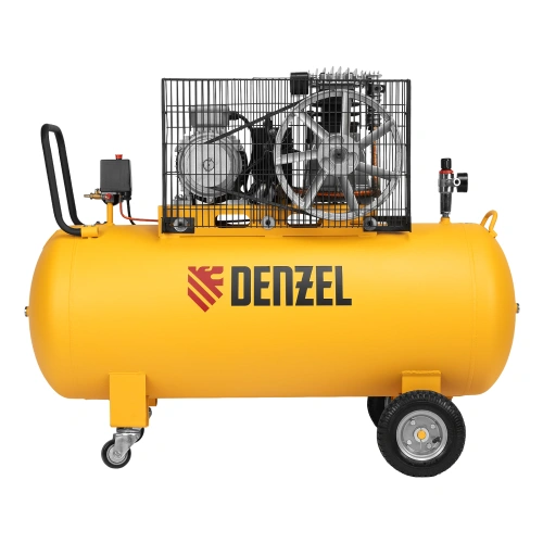 Компрессор воздушный BCI3000-T/200, ременный привод , 3.0 кВт, 200 литров, 530 л/мин Denzel по ценам производителя в Краснодаре с доставкой по всей России