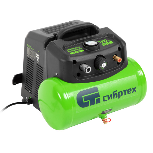 Компрессор воздушный безмаслянный BL 1100/6 1100Вт, ресивер 6 литров, 180 л/мин Сибртех по ценам производителя в Краснодаре с доставкой по всей России