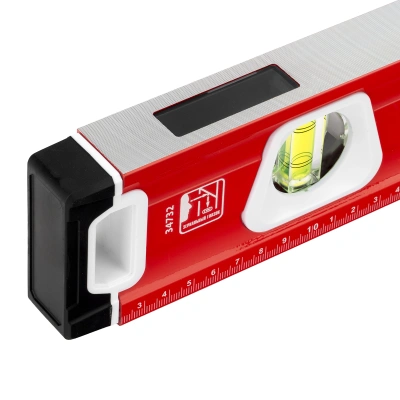 Уровень алюминиевый, магнит, фрезерованный, 3 глазка (1 зеркальный) двухкомпонентные рукоятки, 800 мм Matrix по ценам производителя в Краснодаре с доставкой по всей России